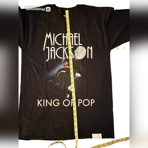 NWT Diamond Supply Co. Michael.Jackson King of Pop Tshirt Sz. Medium - Picture 5 of 5
